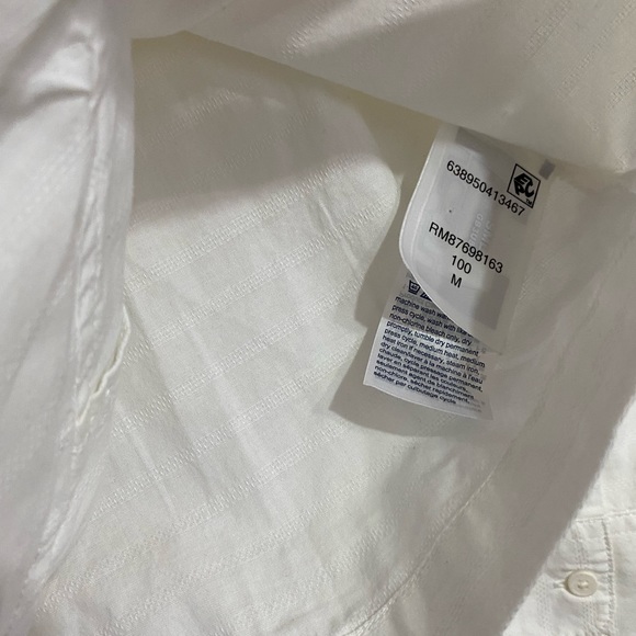 Tommy Hilfiger White Cotton Blouse - Picture 4 of 6